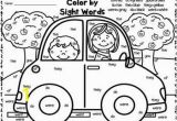 Reading Coloring Pages 2nd Grade Color by Sight Words Freebies Great for 1st 2nd Grades Enjoy O