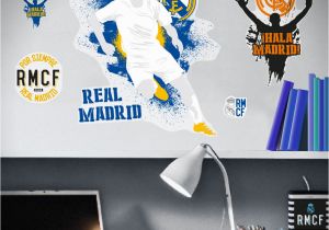 Real Madrid Wall Mural Real Madrid Logo Urban