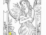 Realistic Fairy Coloring Pages for Adults 230 Best Coloring Fairies & Mythical Creatures Images On Pinterest