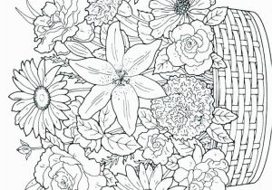 Realistic Flower Coloring Pages Free Printable Coloring Pages Flowers Beautiful with – Zamero