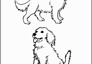 Realistic Golden Retriever Dog Coloring Pages Golden Retriever Puppies Coloring Pages Coloring Home