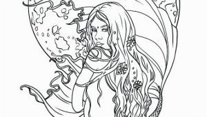 Realistic Mermaid Coloring Pages for Adults Realistic Coloring Pages for Adults at Getcolorings