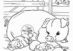 Really Cute Animal Coloring Pages Cute Pigs Coloring Page for Kids Animal Coloring Pages Printables
