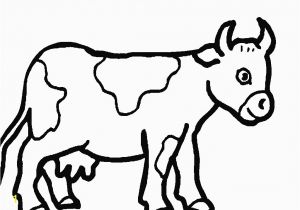 Really Cute Animal Coloring Pages Exciting Cow for Kids Farm Animal Coloring Pages toddlers