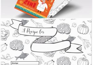 Recipe Book Coloring Pages Creative Activity for Adults 2 In 1 Cookery Coloring Book & Recipe