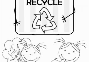 Recycling Coloring Pages for Kids Printable Kid Color Pages Earth Day for Girls