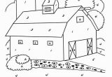 Red Barn Coloring Page Red Barn Coloring Page Farm to Color Kids Coloring