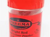 Red Food Coloring E Number Preema Bright Red Food Colour Powder 25g