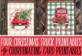 Red Truck Christmas Coloring Pages Red Christmas Truck Printables