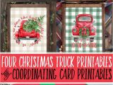 Red Truck Christmas Coloring Pages Red Christmas Truck Printables