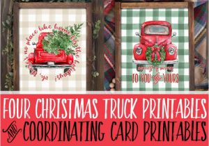 Red Truck Christmas Coloring Pages Red Christmas Truck Printables