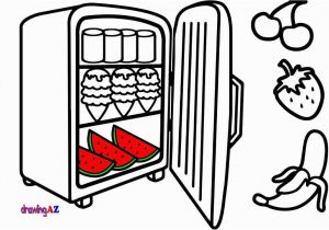 Refrigerator Coloring Page Lollipop Coloring Page Fresh Coloring Pages Food In A Refrigerator