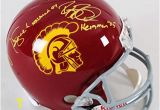 Reggie Bush Coloring Pages Amazon Matt Leinart & Reggie Bush Signed Helmet Usc