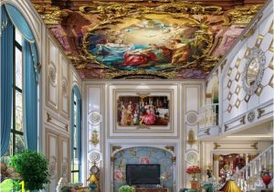 Religious Murals Wallpaper 3d Ceiling Classical Oil Painting Angel Wallpaper Murals Jesus