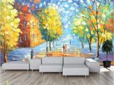 Removable 3d Wall Murals 3d Abstract Colorful Woods Wallpaper Removable Self