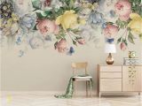 Removable Floral Wall Mural 3d Amazing Spring Warm Floral Removable Wallpaper Peel&stick