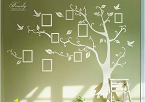 Removable Mural Wall Stickers Huge White Frame Wall Stickers Memory Tree Wall Decals Decor Vine Branch Removable Pvc Stickers Murals