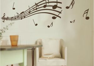 Removable Wall Mural Decals Home Decor Wall Sticker Art Decal Music Note Removable