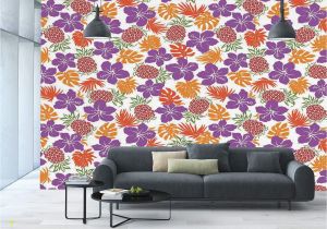 Removable Wall Murals Nature Amazon Wall Mural Sticker [ Pineapple Lively