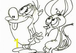 Ren and Stimpy Coloring Pages 822 Best Coloring Ideas Images In 2020