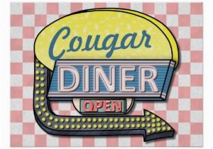 Retro Diner Wall Murals Create Your Own Custom Retro 50 S Diner Sign 2