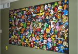 Retro Game Wall Mural Lego Wall Mural is Full Of Gaming Icons