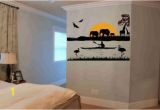 Reusable Vinyl Wall Murals Animal Kingdom Wall Decal Reusable Vinyl by Walls2lifedecals