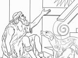 Rich Man and Lazarus Coloring Page Lazarus and the Rich Man Coloring Page