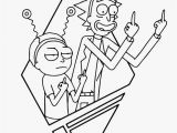 Rick and Morty Coloring Pages Printable Rick and Morty Coloring Tattoo 77