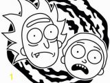 Rick and Morty Trippy Coloring Pages Rick and Morty Coloring Page Hd