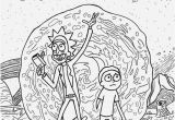 Rick and Morty Trippy Coloring Pages Rick and Morty Coloring Pages Best Coloring Pages for