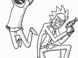 Rick and Morty Trippy Coloring Pages Rick and Morty Coloring Pages