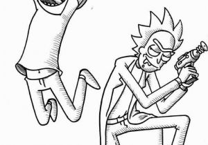 Rick and Morty Trippy Coloring Pages Rick and Morty Coloring Pages