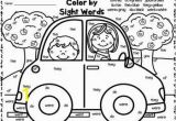 Road Grader Coloring Pages Color by Sight Words Freebies Great for 1st 2nd Grades Enjoy O