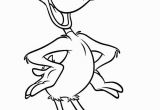 Roadrunner Coloring Pages Printable Duck Cartoon Coloring Pages for Kids