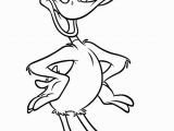 Roadrunner Coloring Pages Printable Duck Cartoon Coloring Pages for Kids