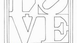 Robert Indiana Love Coloring Page 24 Best Robert Indiana Images On Pinterest