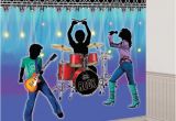 Rock Star Wall Murals Rock Star Band Wall Decorating Idea