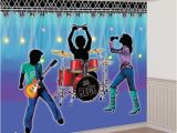 Rock Star Wall Murals Rock Star Band Wall Decorating Idea