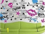 Rock Star Wall Murals Urban Chick Wall Decals Cool Wall Decals