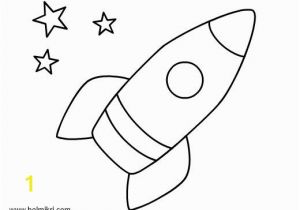 Rocket Ship Coloring Page Free Rocket Coloring Page for Preschool