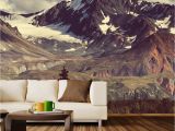 Rocky Mountain Wall Mural Alaskan Denali Highway Wall Mural