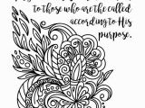 Romans 8 28 Coloring Page Zen Tangle Swirl Romans 8 28 Adult Coloring Page All Things Work