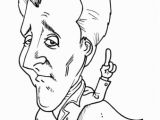 Ronald Reagan Coloring Pages andrew Jackson Caricature Coloring Page
