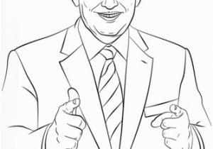 Ronald Reagan Coloring Pages Donald Trump Coloring Page From Politics Category Select From