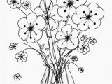 Rose Flower Coloring Pages Rose Flower Coloring Pages New Vases Flower Vase Coloring Page Pages