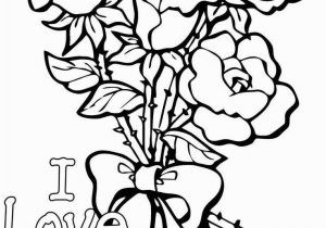 Rose Flower Coloring Pages Rose Flower Coloring Pages New Vases Flower Vase Coloring Page Pages