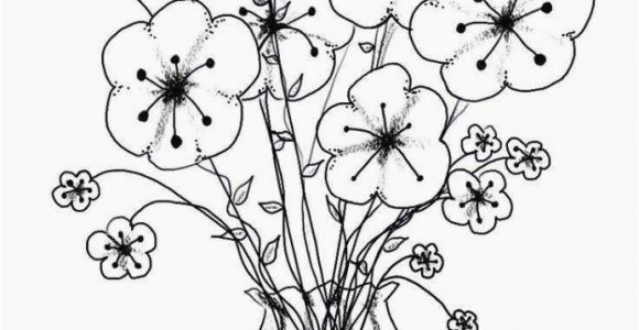 Rose Flower Coloring Pages Rose Flower Coloring Pages New Vases Flower Vase Coloring Page Pages