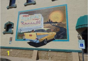 Route 66 Wall Mural Great Car Mural Picture Of Il Route 66 association Hall Of