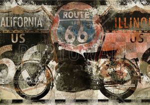 Route 66 Wall Mural Pin On Ollies Room